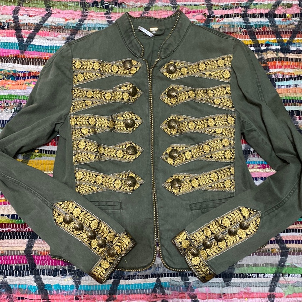 Free People Military Jacket